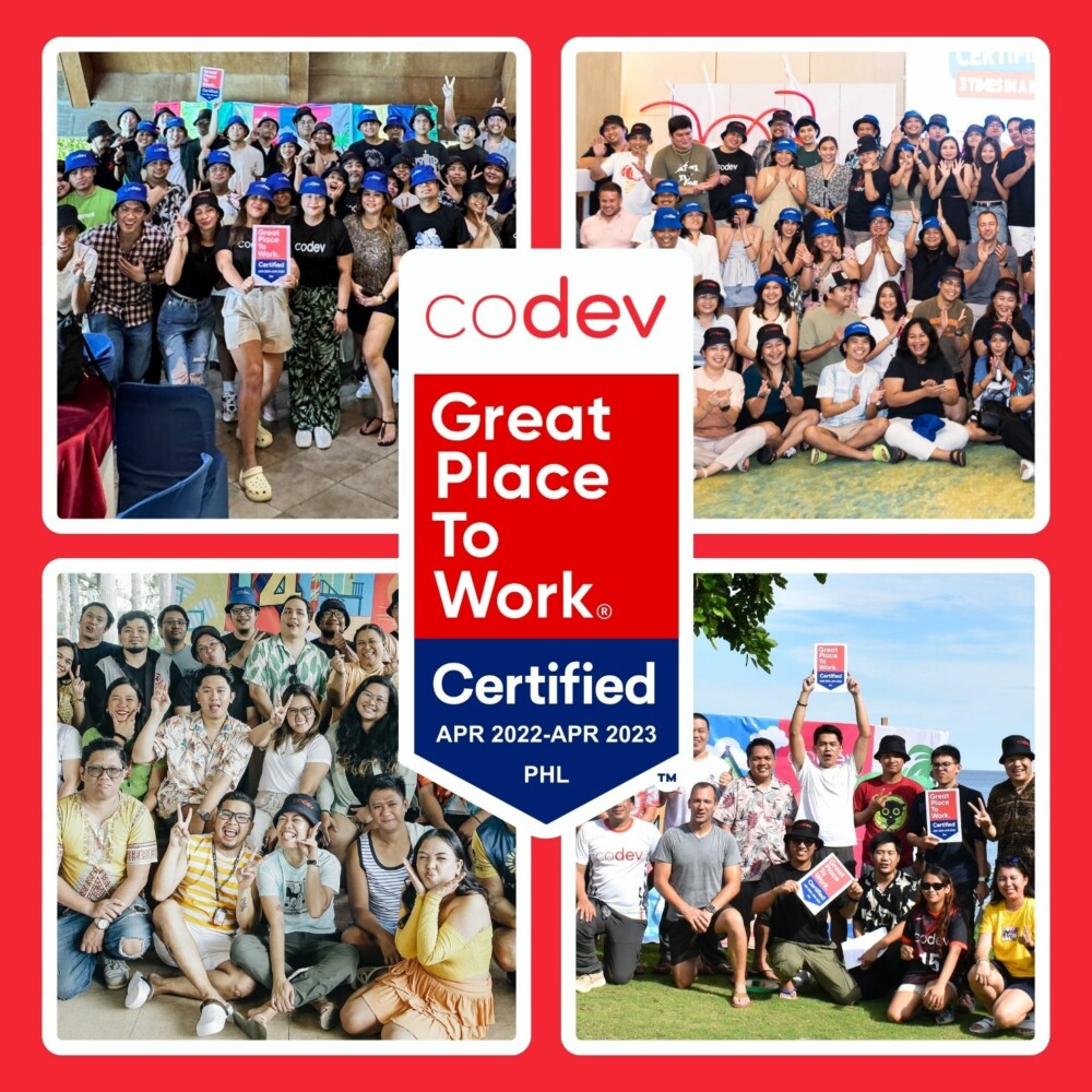 CoDev is Great Place To Work Certification
